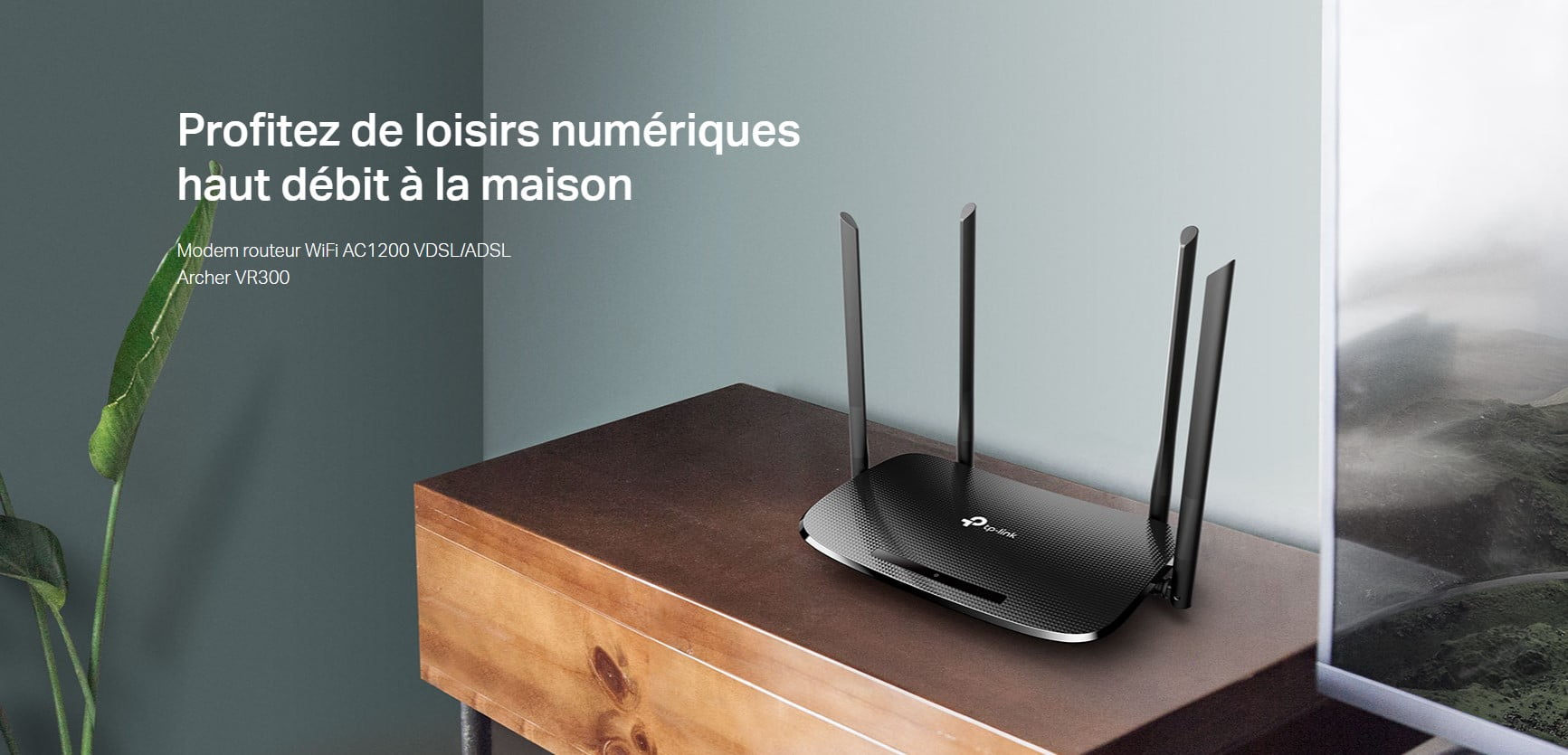 TP-link Archer VR300 - Modem Routeur WiFi AC1200 